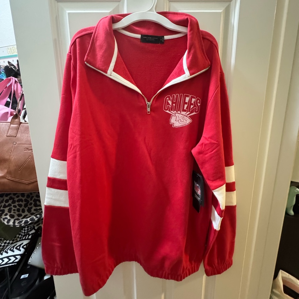 Junk Food Clothing Red and White Tee